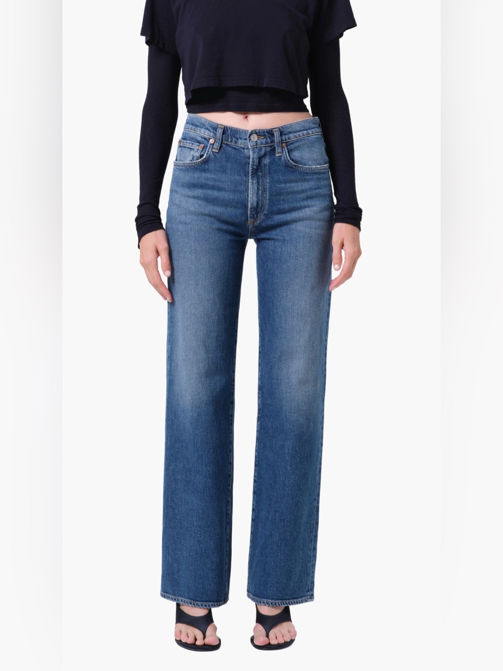AGOLDE Harper Relaxed Straight Leg Jeans